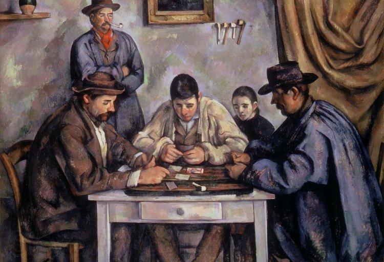 Paul Cezanne The Card Players Les joueurs de cartes